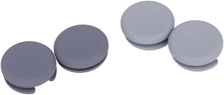 Limentea 2X Joystick Cap Thumb Stick Circle Pad Caps for 3DS 3DS LL 3DS XL New 3DS LL XL Controller Replacement (Light Grey) - Image 1